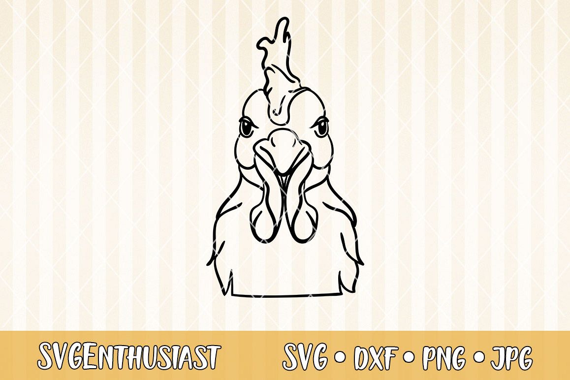 Download Cute hand-drawn Chicken SVG cut file (295592) | SVGs ...