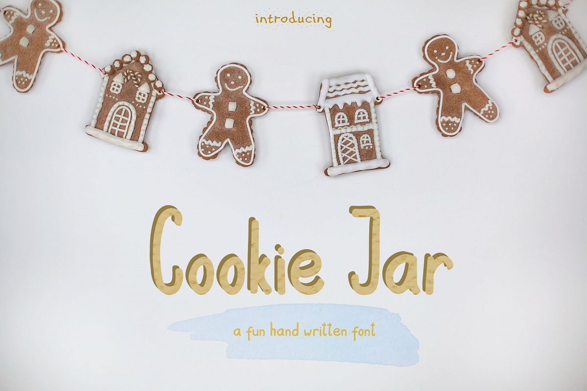Cookie Jar font example image 1