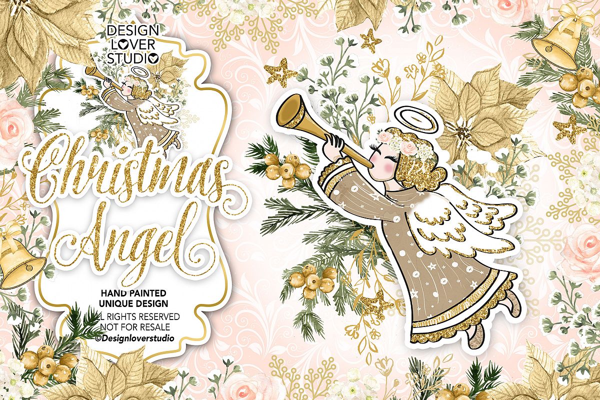 Christmas Angel design example image 1