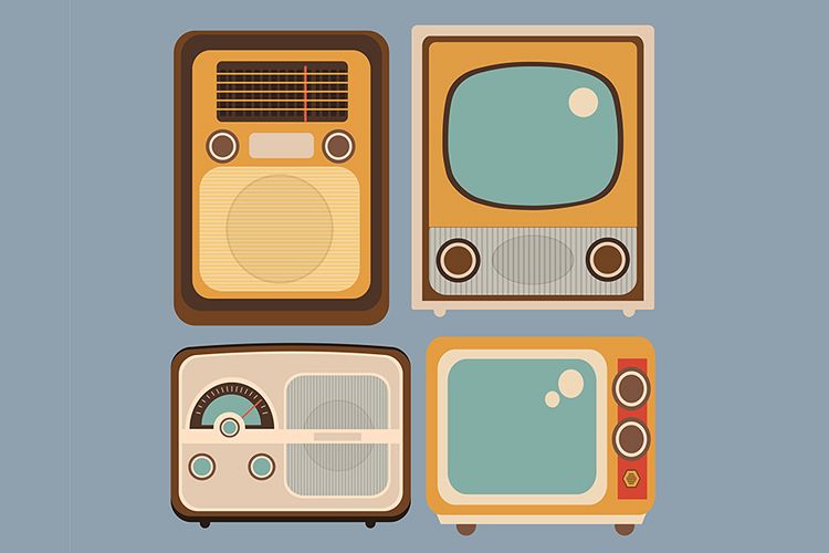 Old Radio and TV example image 1