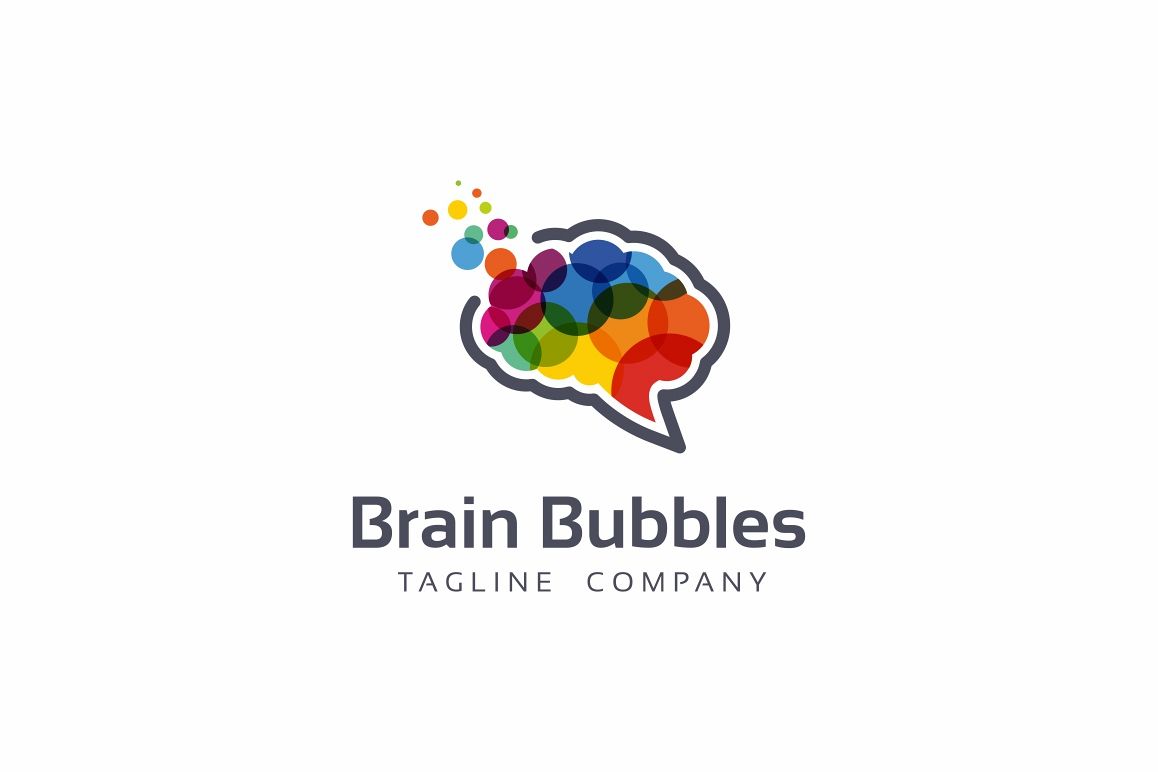 Brain Bubbles Logo example image 1