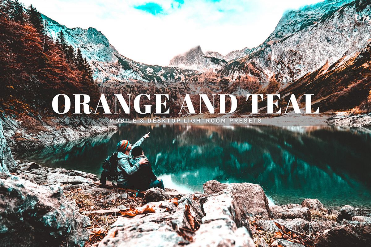 Orange And Teal Mobile & Desktop Lightroom Presets example image 1