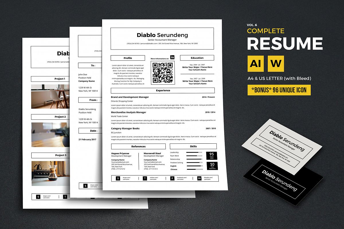 Resume example image 1