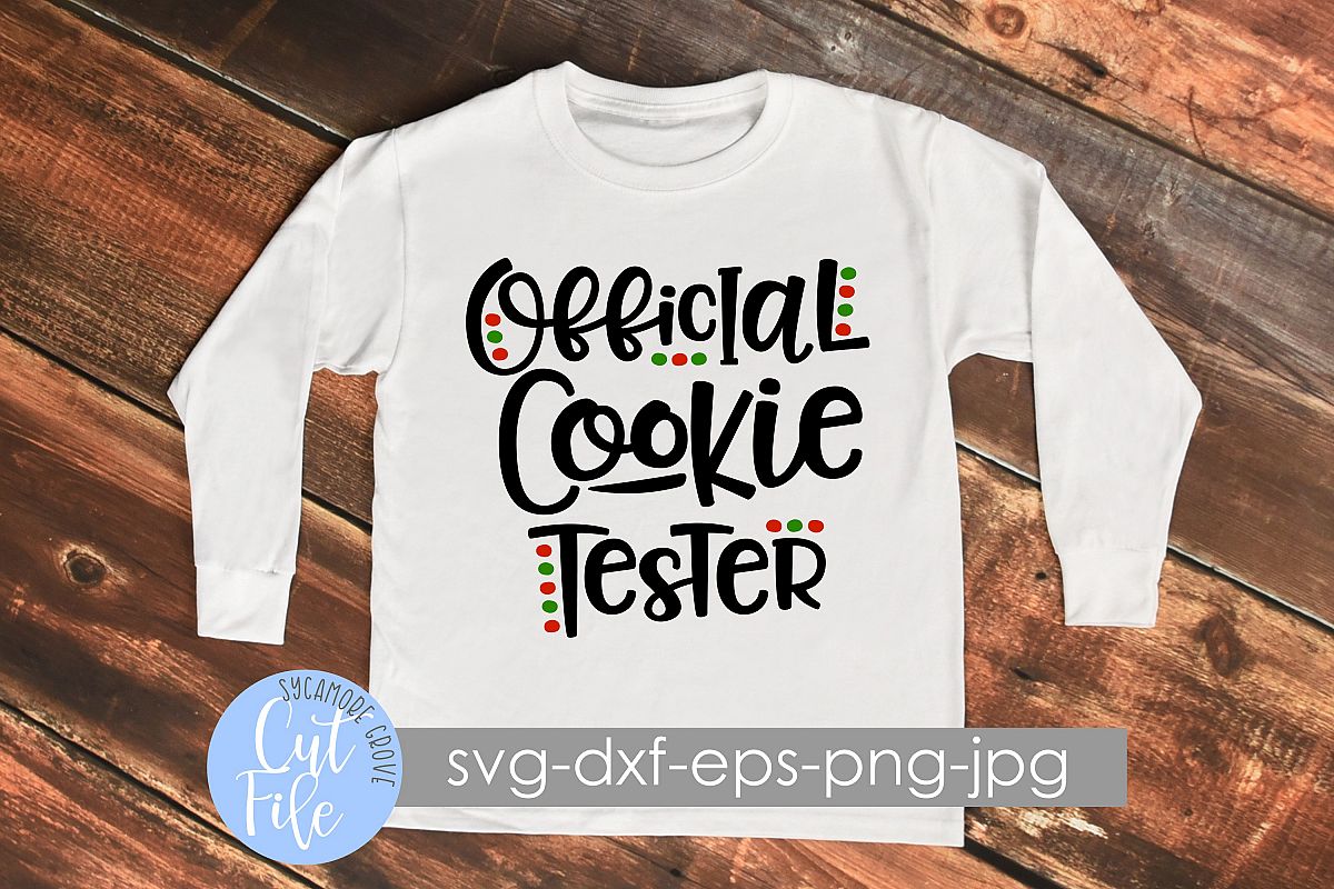 Official Cookie Tester SVG example image 1