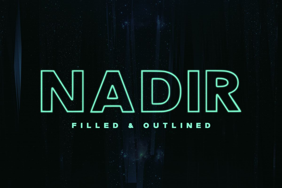 Nadir Typeface example image 1