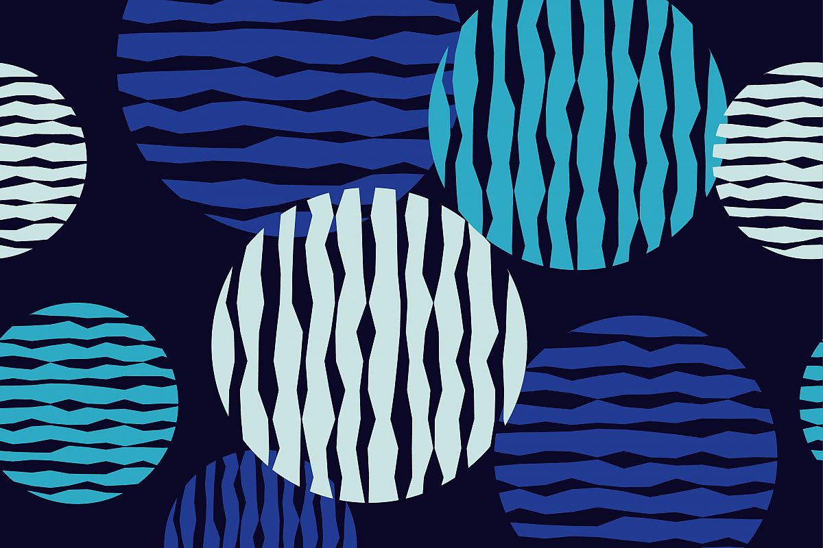 Polka dot seamless pattern. Vector illustration. example image 1
