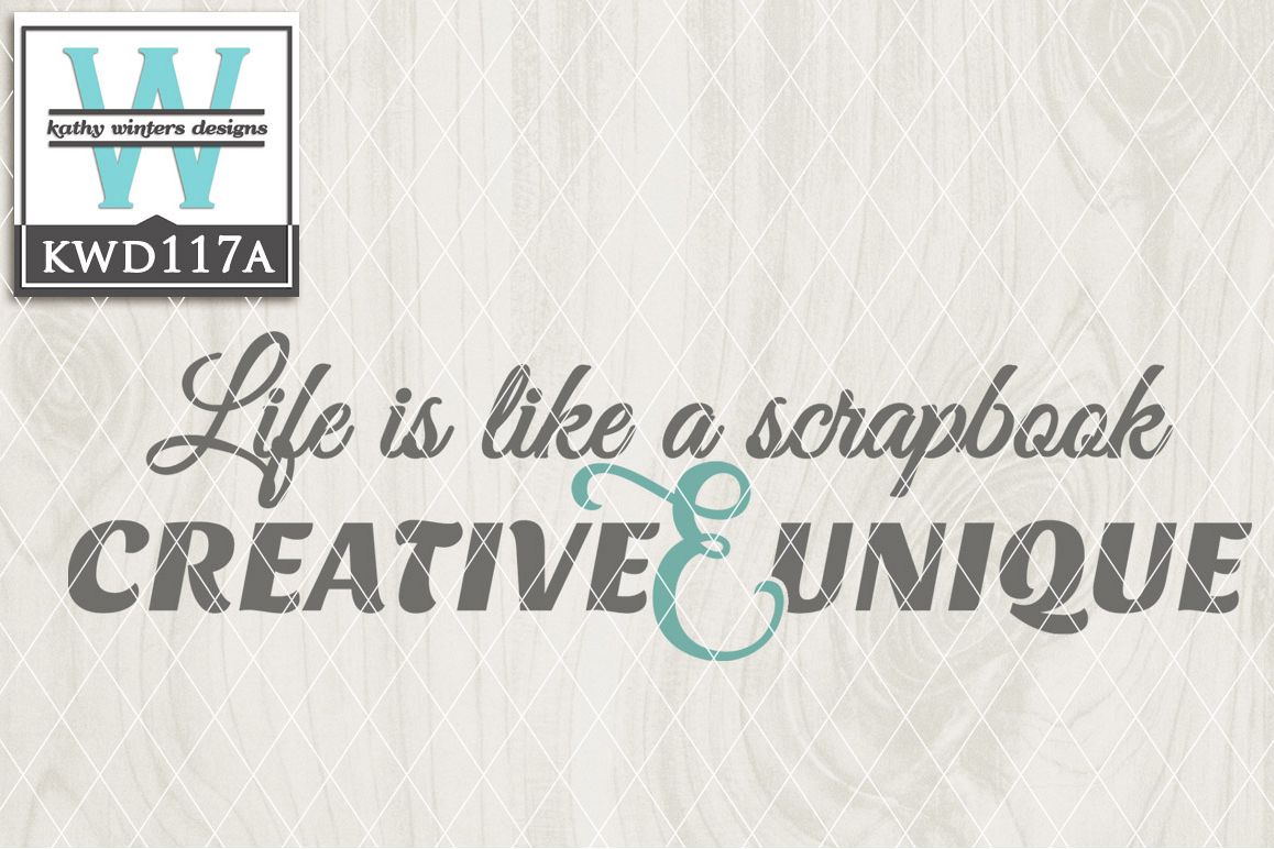 Creativity Cutting File KWD117A example image 1