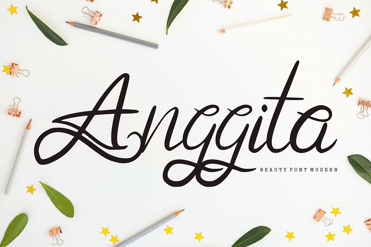 Anggita | Beauty Modern Font example image 1
