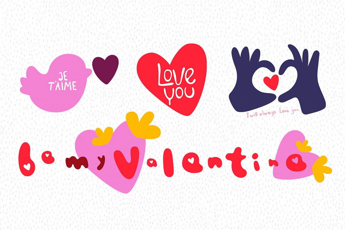 Valentine's Day Vector_part 02 example image 1