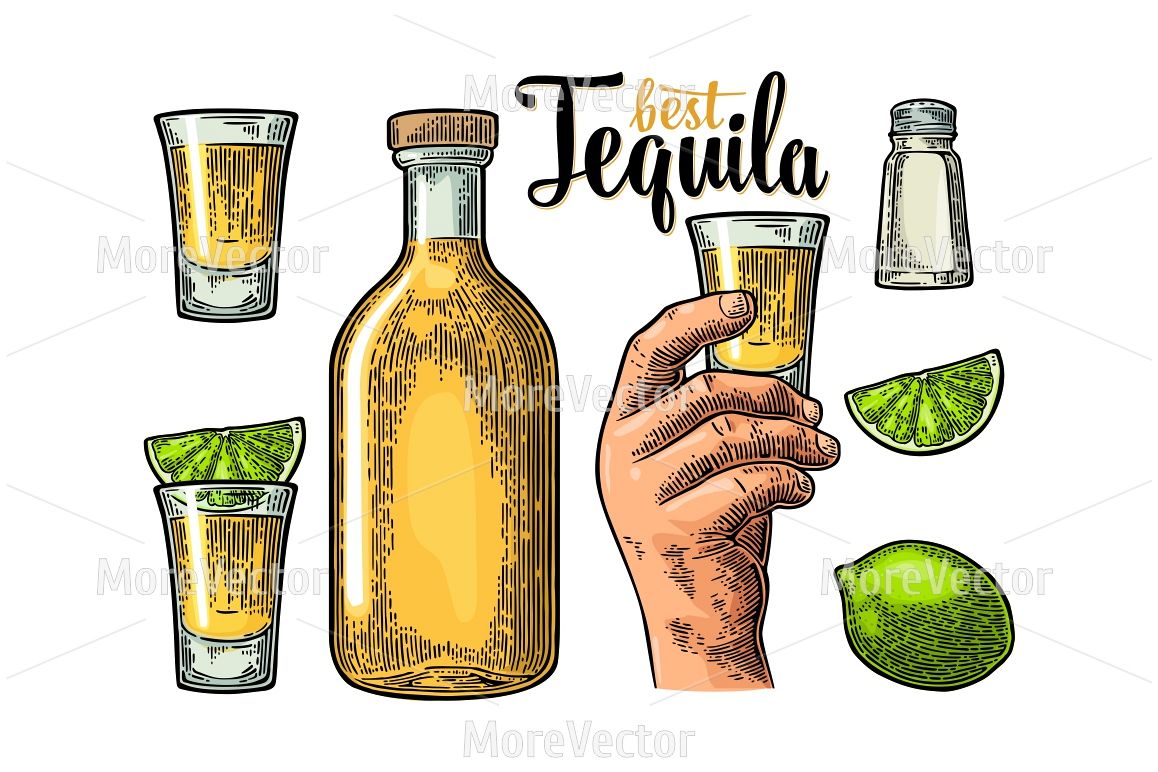 Set for tequila. example image 1