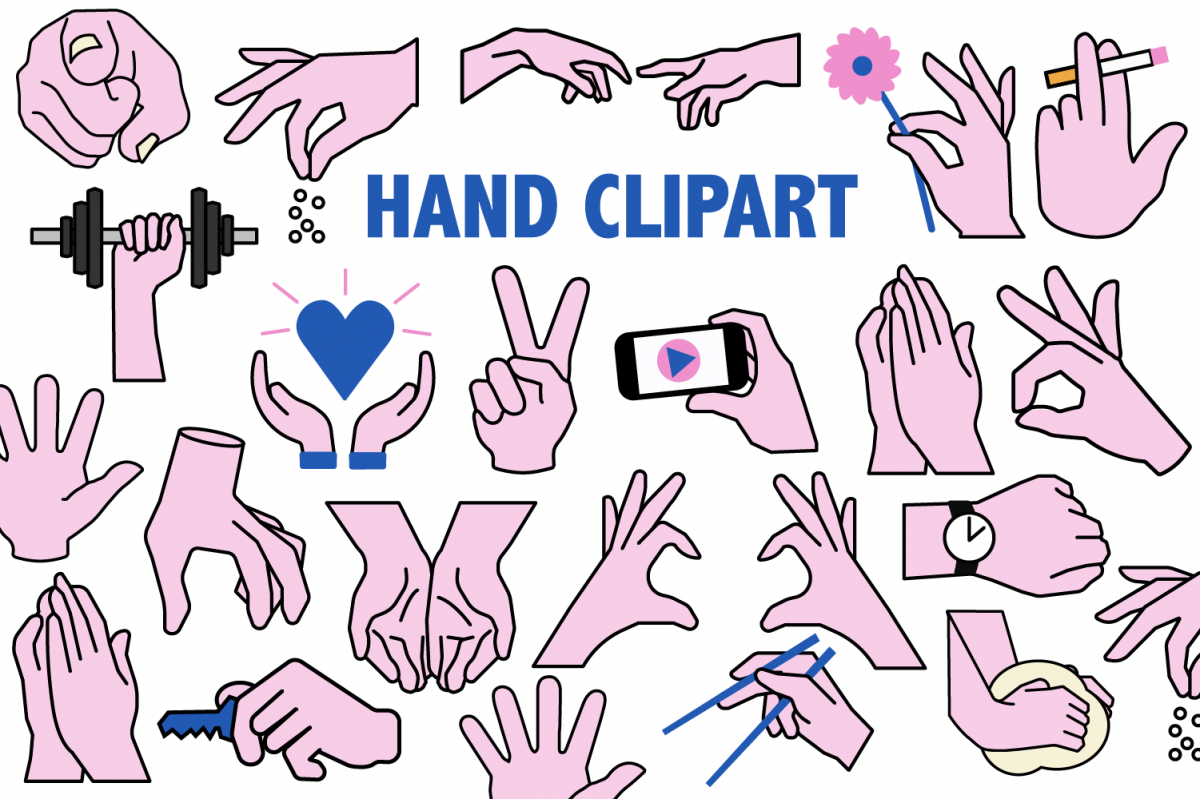 Hands Clipart example image 1