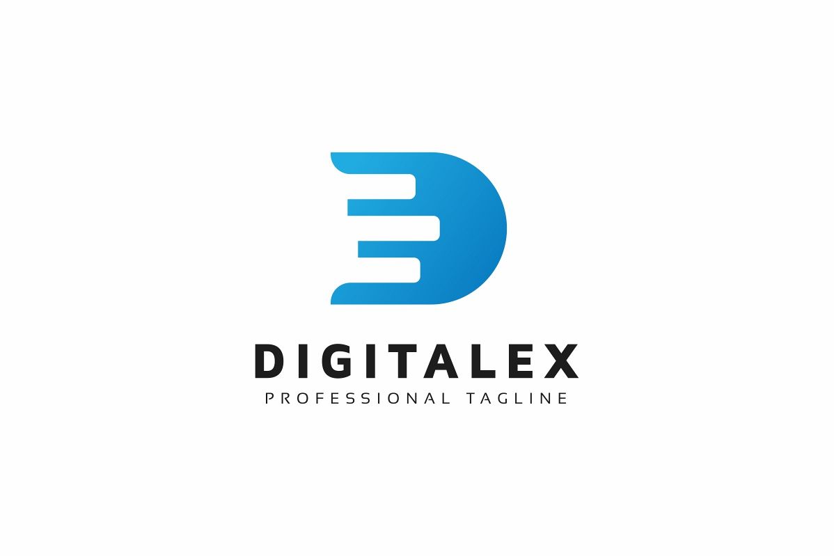 Digitalex-D Letter Logo example image 1