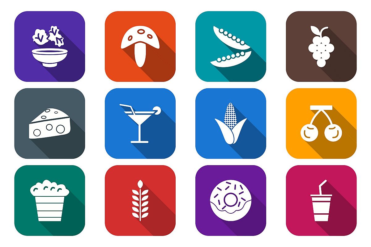 Set Of Food Icons example image 1