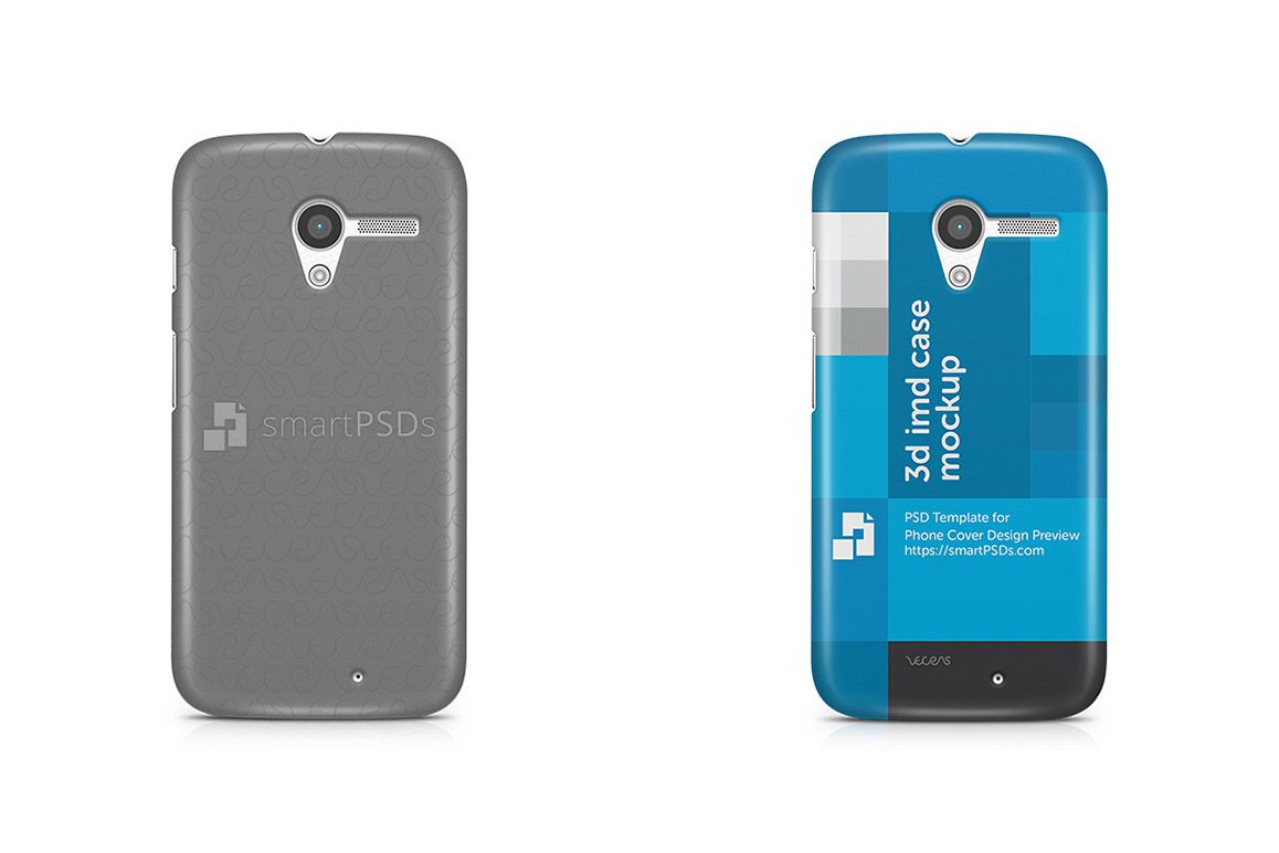 Motorola Moto X 3d IMD Mobile Case Design Mockup 2014 example image 1