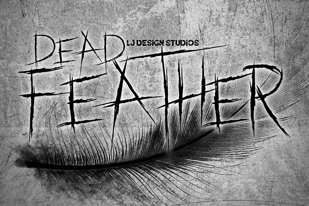 Dead Feather Font example image 1