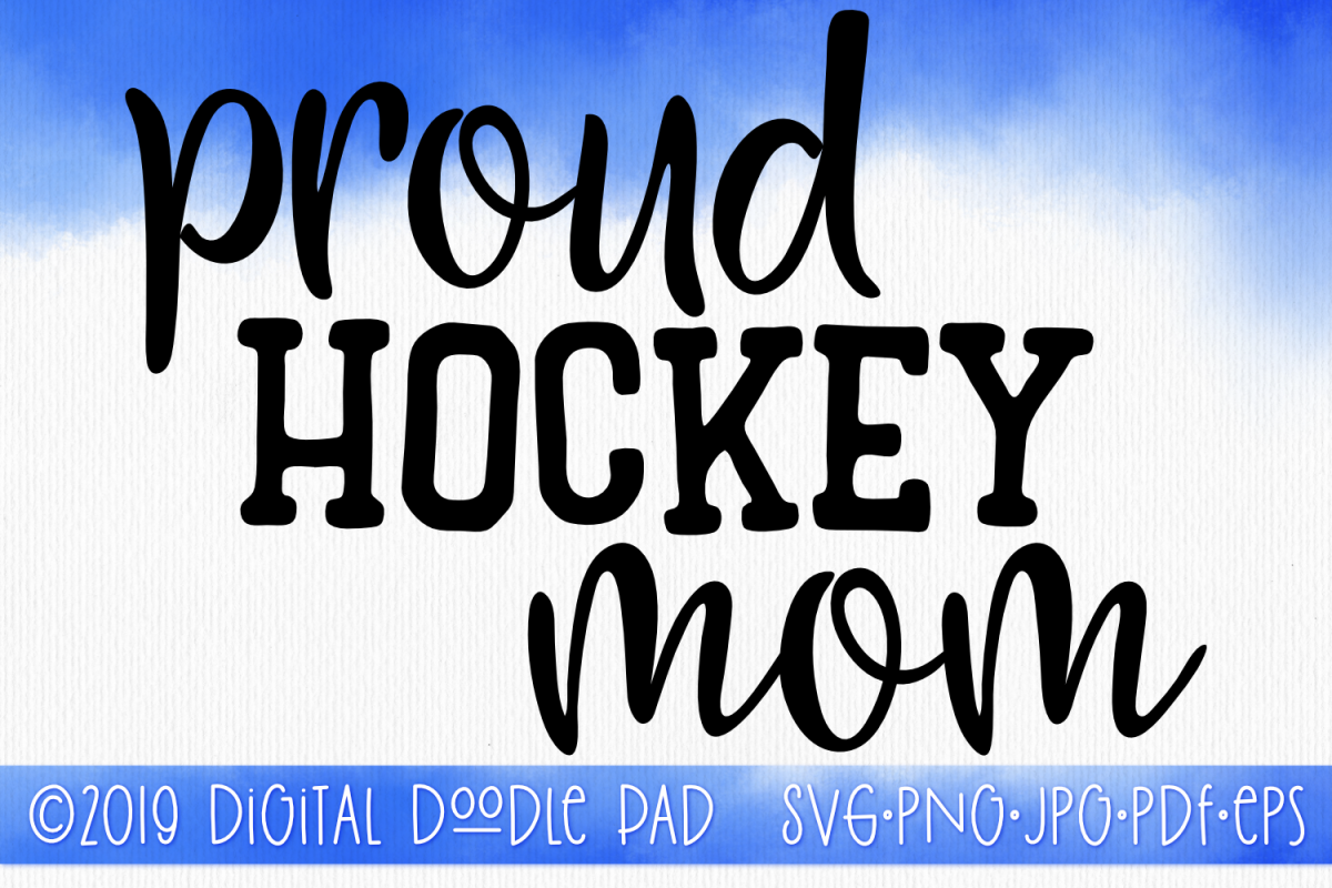 Sports SVG, Hockey Mom SVG example image 1