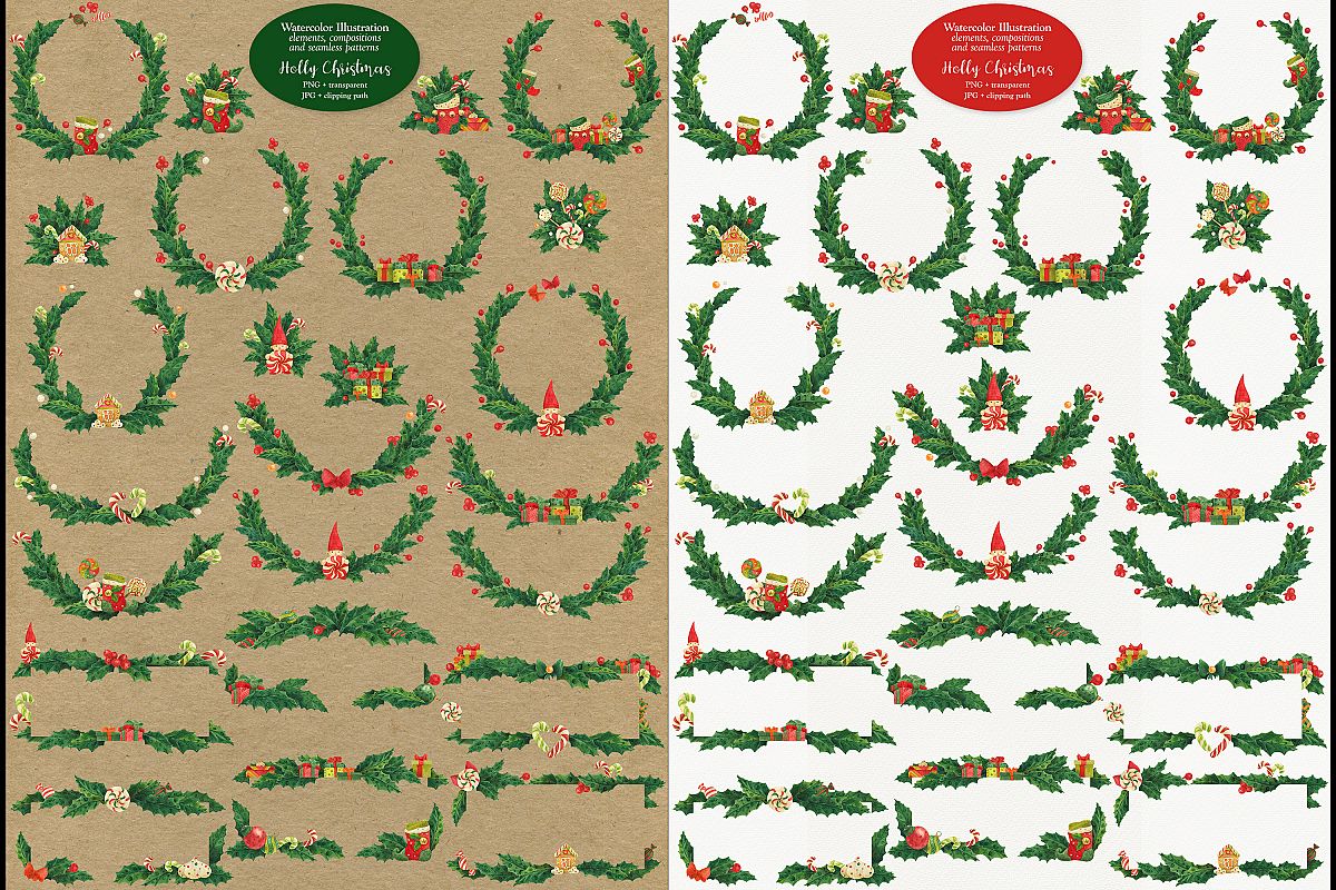 Holly Christmas example image 1