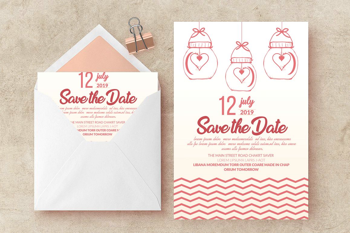 Download Wedding Invitation Psd Template PSD Mockup Templates