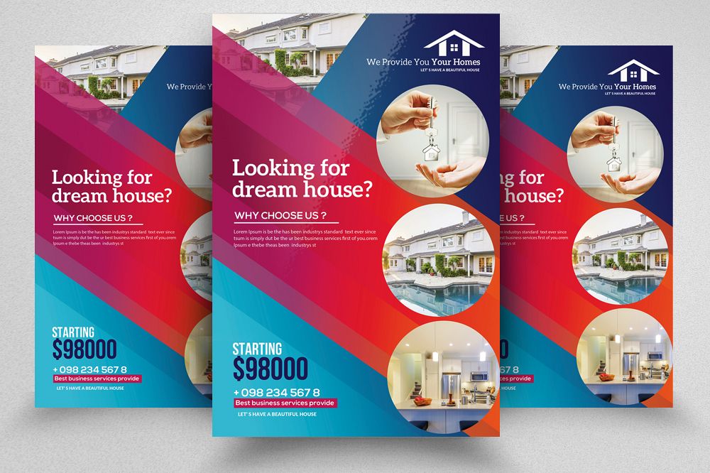 Real Estate Flyer Template example image 1