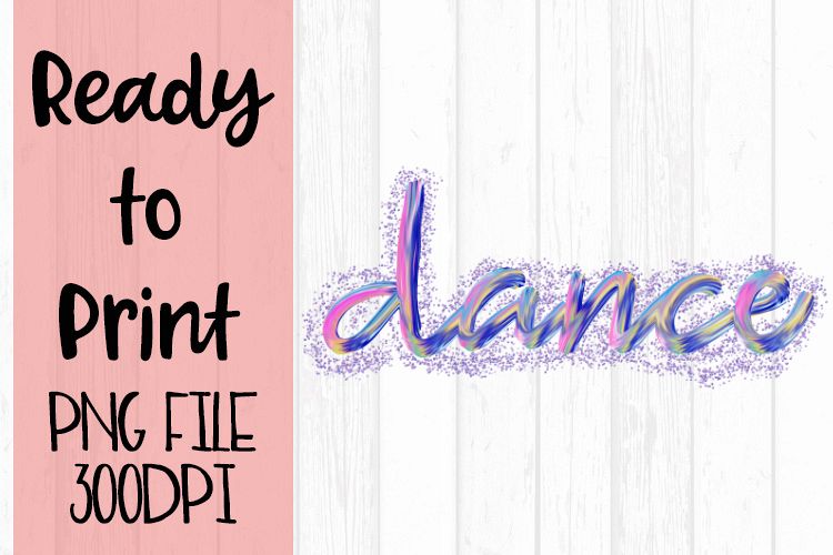 Confetti Dance Ready to Print example image 1