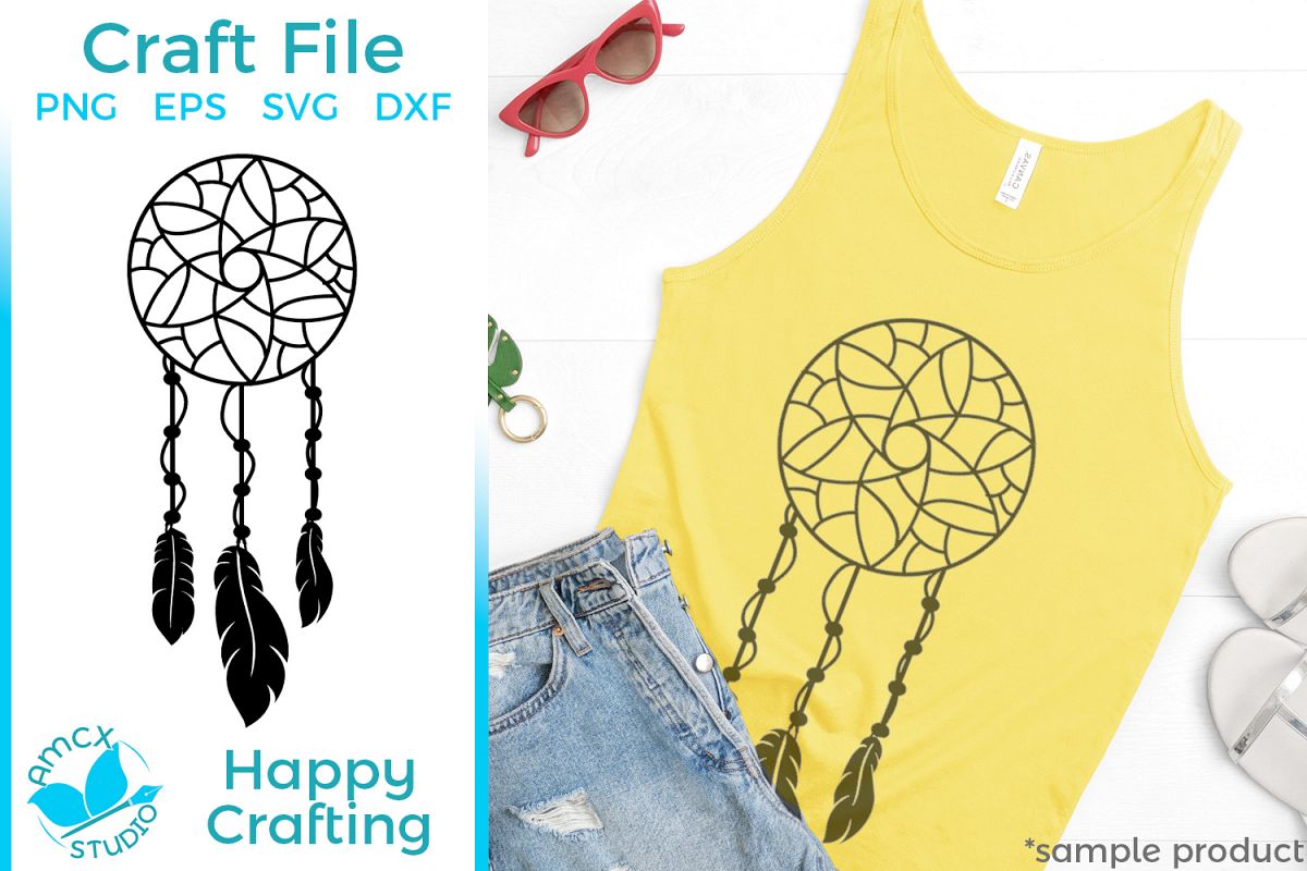 Dream Catcher SVG File example image 1