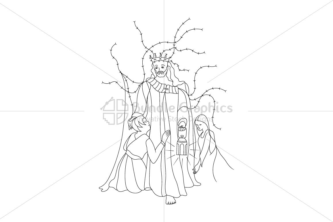 Heavenly Father - Illustration example image 1