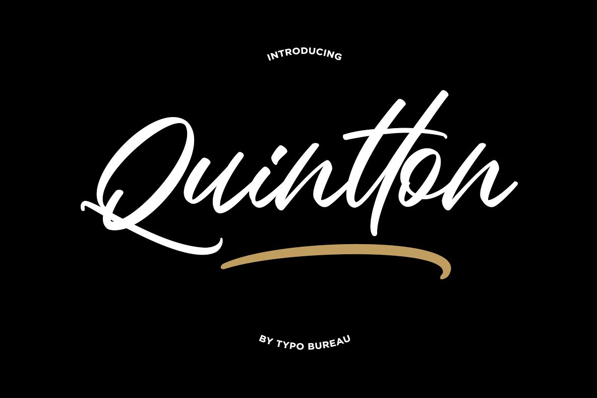 Quintton Script example image 1