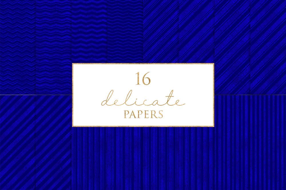 16 Delicate Digital Paper Pack example image 1