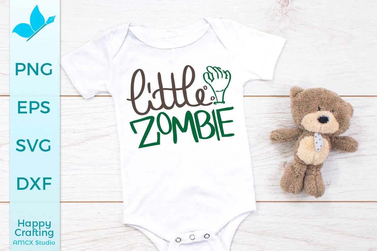 Little Zombie - A Cute Halloween Craft File example image 1