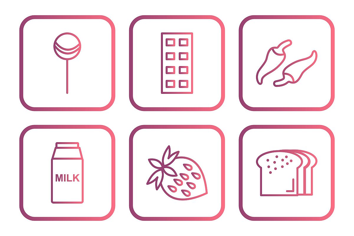 Set Of Food Icons example image 1