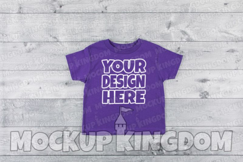 Kids Shirt Mockup, Toddler Shirt Mockup, Youth Shirt Mockup example image 1