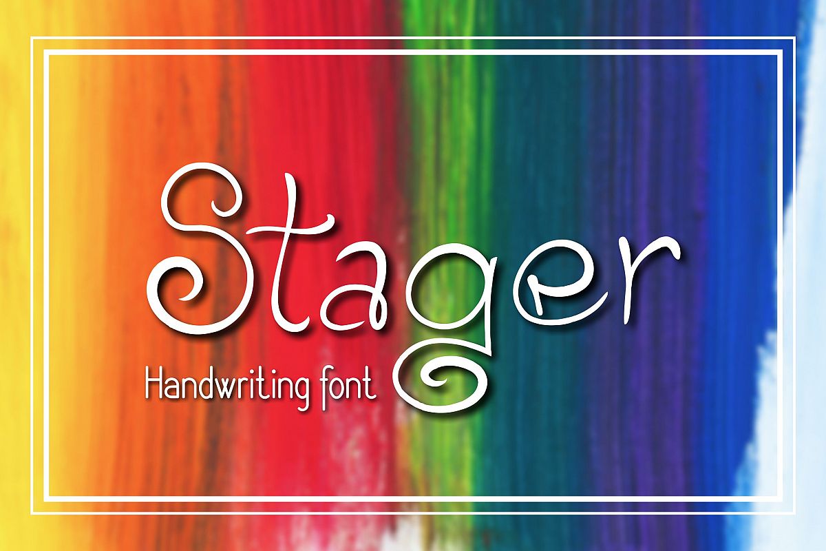 Stager Font example image 1