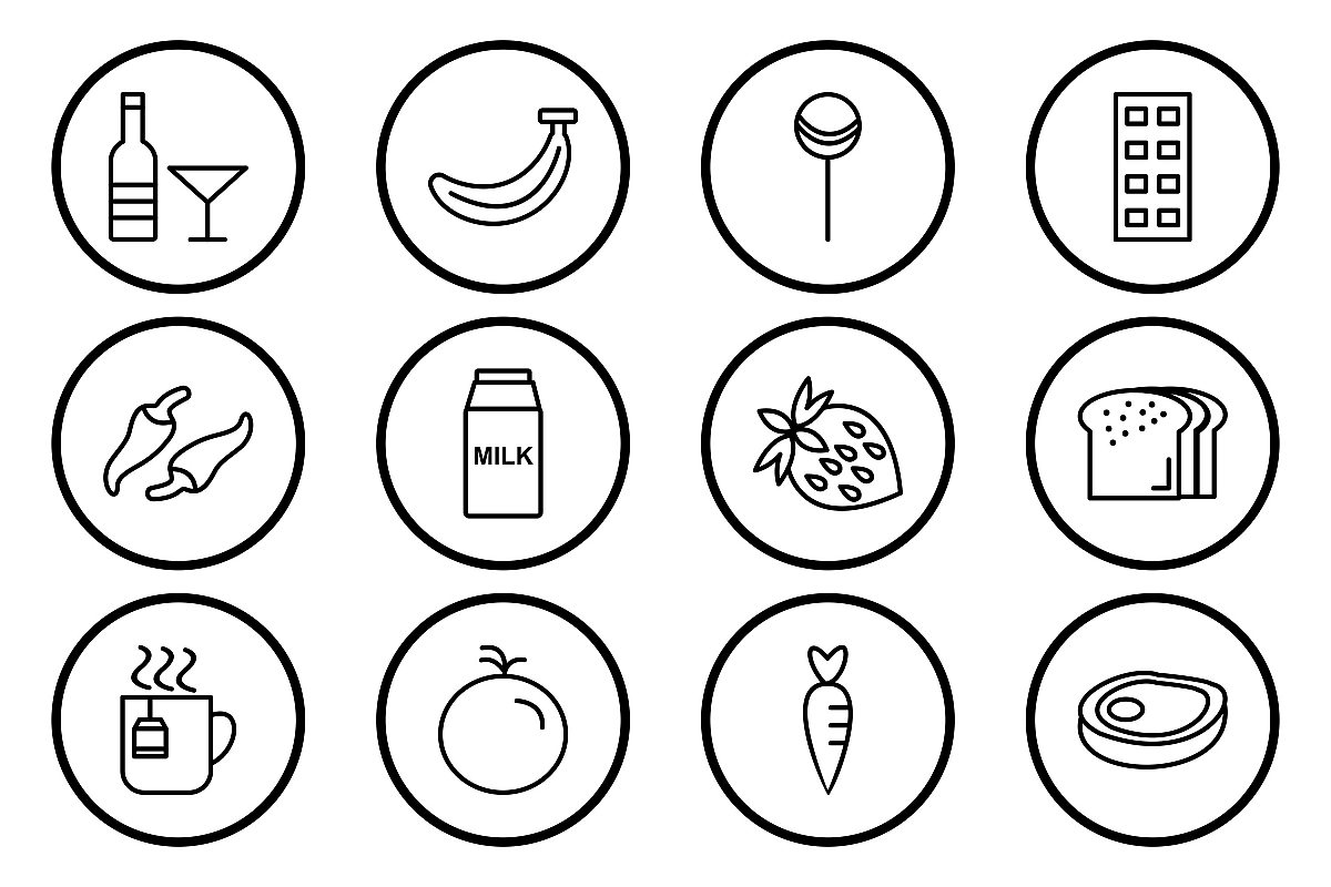 Set Of Food Icons example image 1