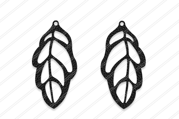 Download Leaf Earrings svg, Jewelry svg, leather jewelry, Cricut