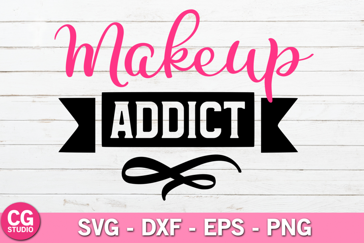 Makeup addict SVG example image 1