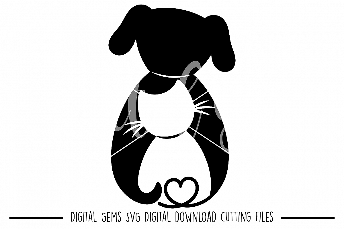 Free Svg Of A Cat And Dog Together - 261+ SVG File for Cricut