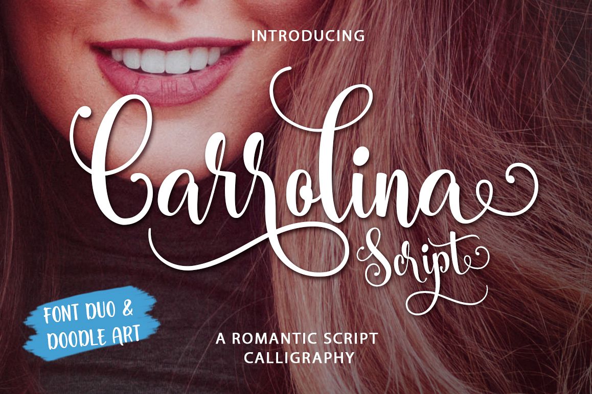 Carrolina Script example image 1