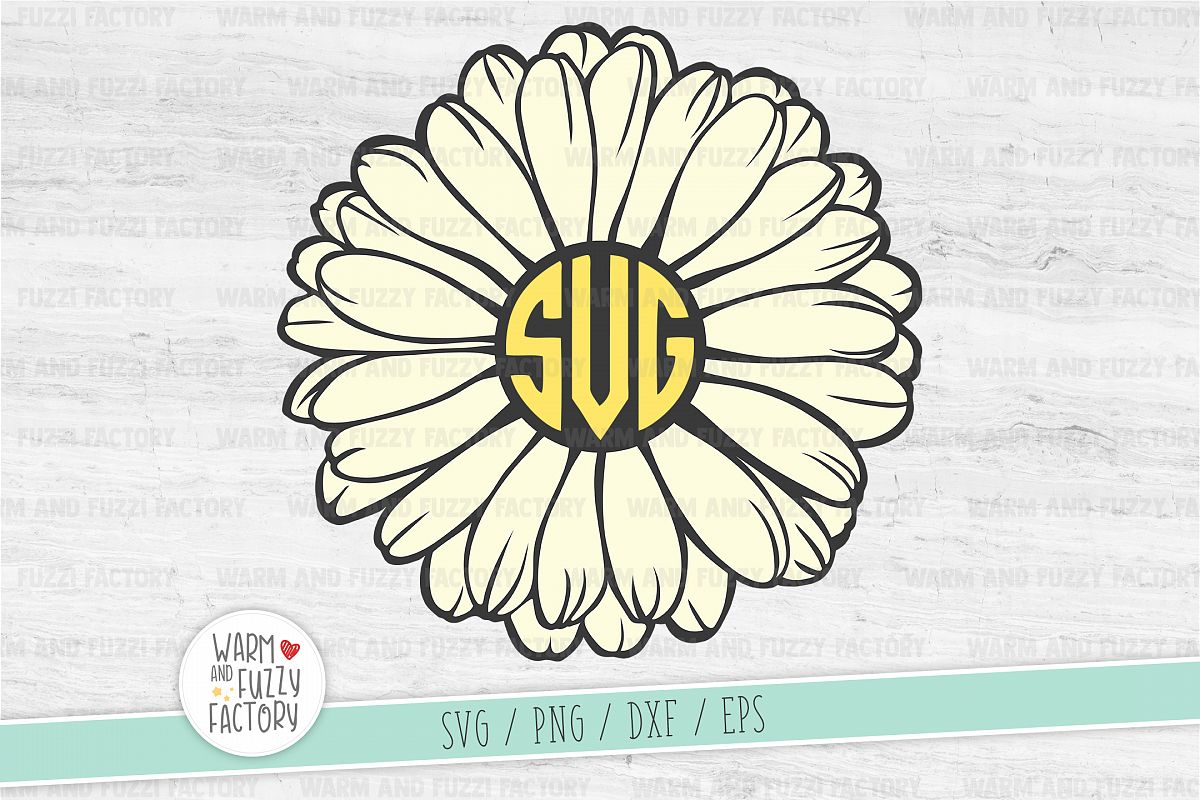 Sunflower Cricut Daisy Svg