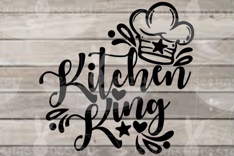 File Kitchen King SVG EPS PDF example image 1