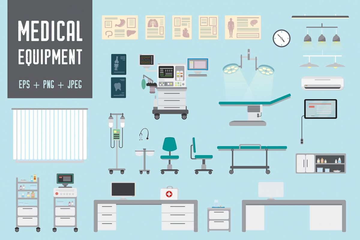 Set of Medical equipment
