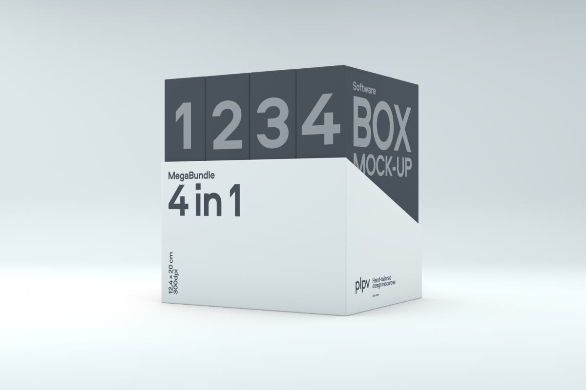 Software Box Mockup example image 1
