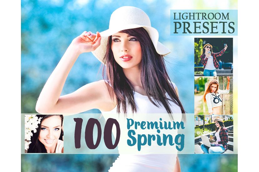 100 Premium Spring Lightroom Preset (Presets for Lightroom 5,6,CC) example image 1