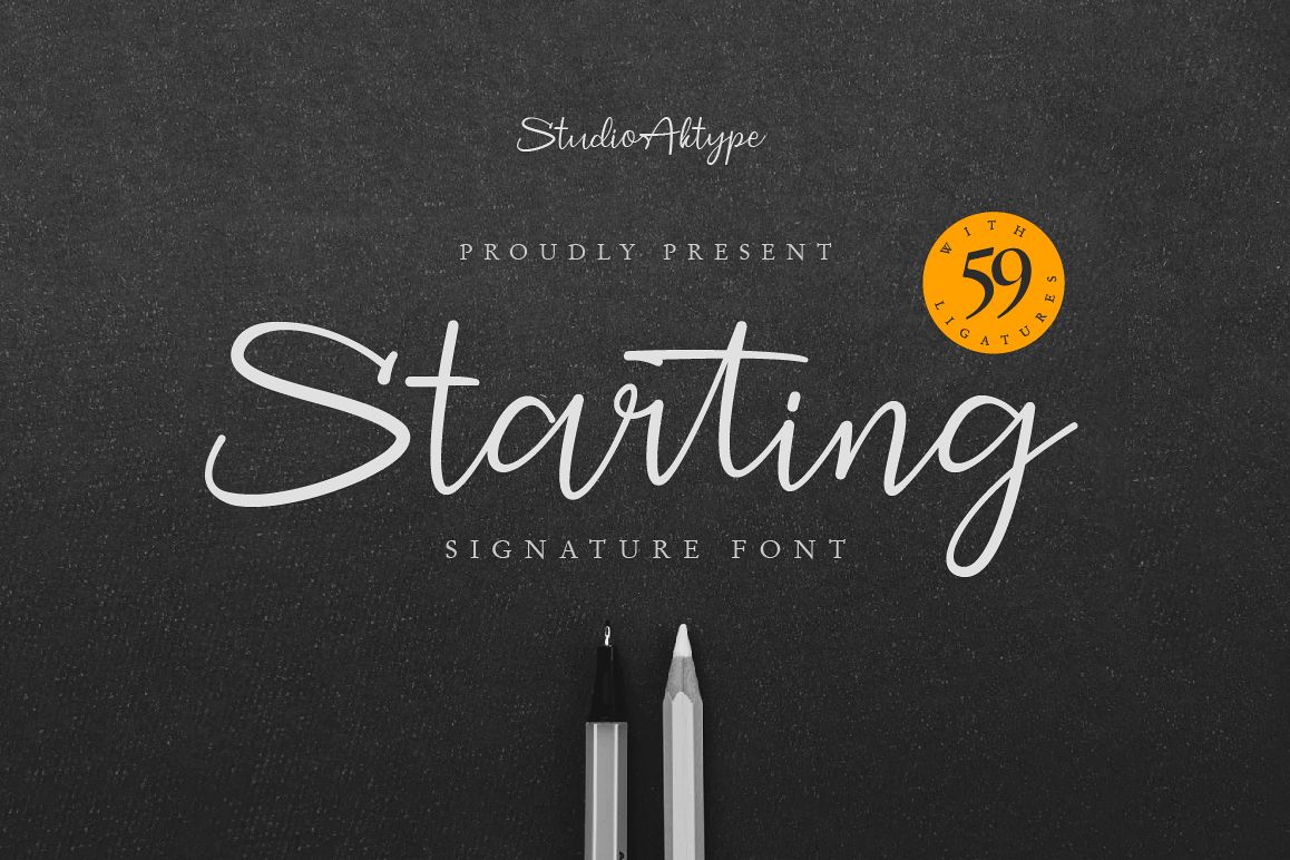Starting Signature example image 1