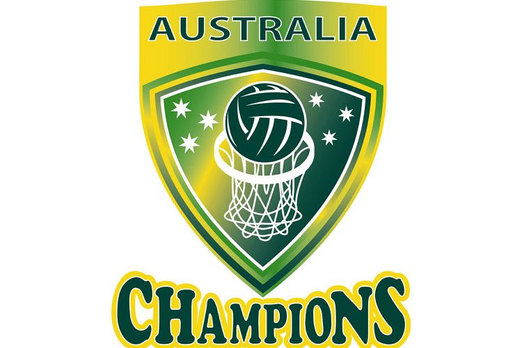 Netball Ball Hoop champions Australia shield example image 1
