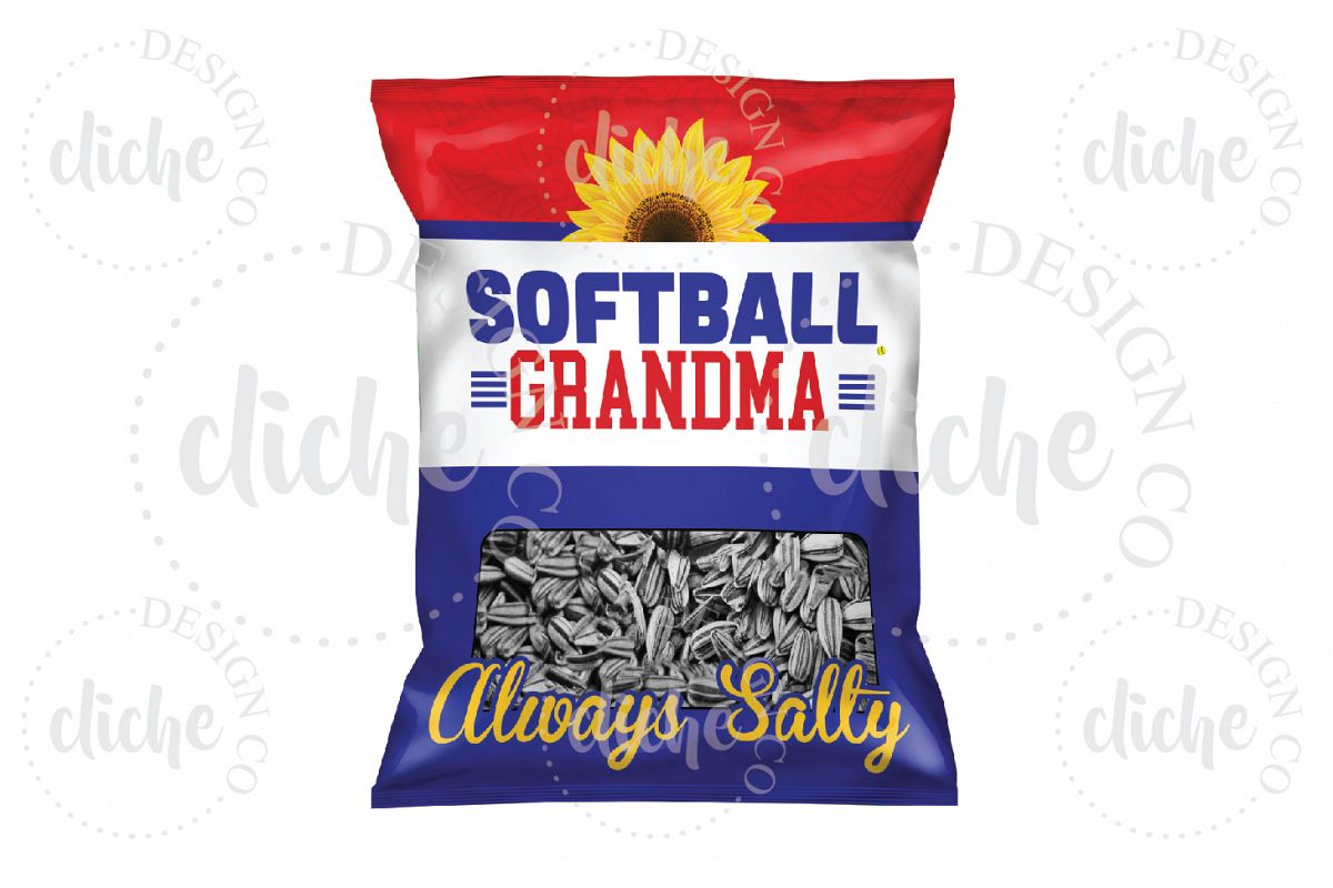 Softball Sublimation Design example image 1