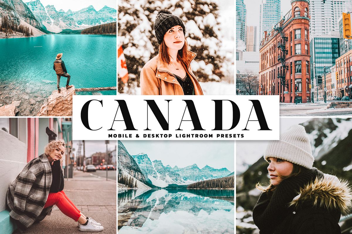 Canada Mobile & Desktop Lightroom Presets example image 1