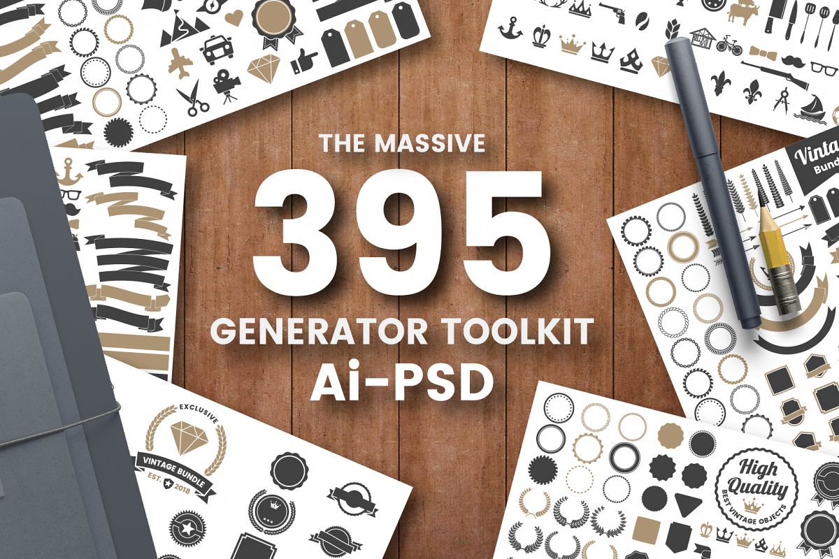395 VINTAGE GENERATOR TOOLKIT example image 1