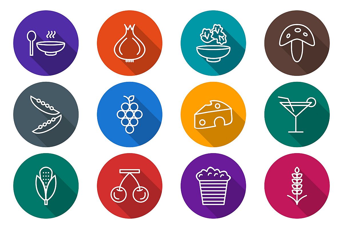 Set Of Food Icons example image 1