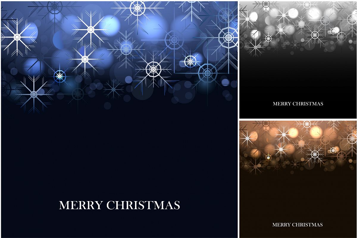 Merry Christmas Backgrounds. example image 1