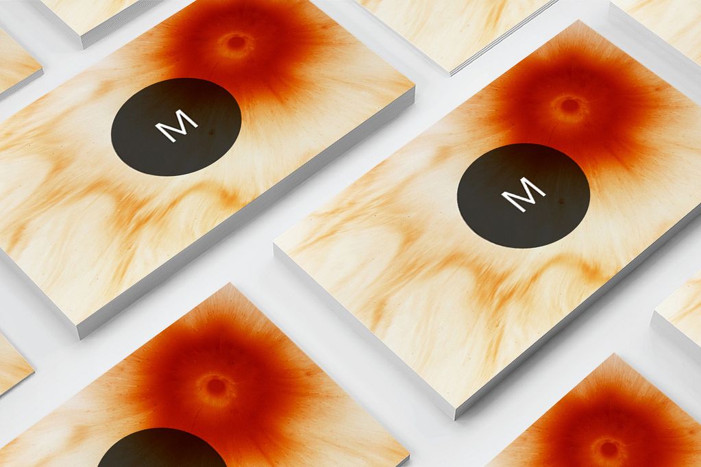 Modern Pattern Texture Beautiful Professional Art Business Card example image 1